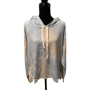 Found Tie Dye Hoodie in Milky Cloud Tie Dy Medium NWT